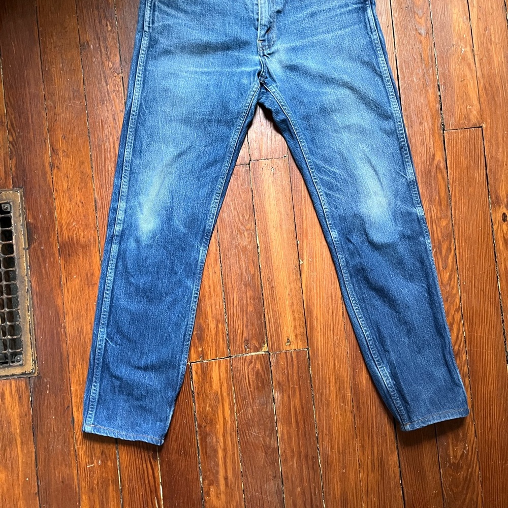 Levi's LVC 606 Slim Straight Blue Jeans Levi Vintage Clothing made in USA - Picture 4 of 10